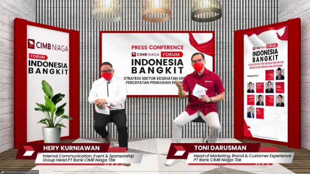 Dukung Percepatan Pemulihan Ekonomi, CIMB Niaga Gagas Forum Indonesia Bangkit